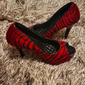 Penthouse Platform Pump Size 7 Hatlow Shoe Halloween